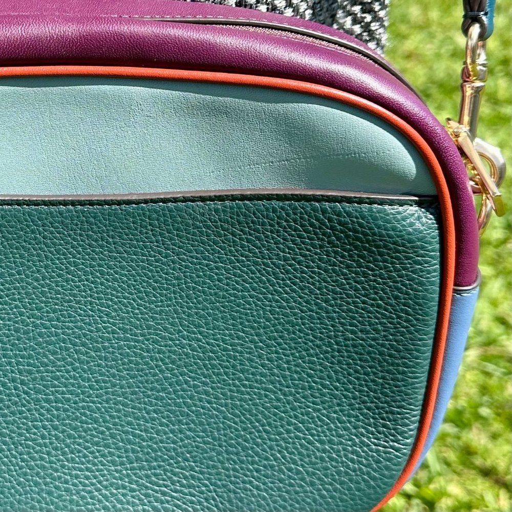 SOLD - COACH NWOT Jamie Camera Bag in Colorblock Leather Crossbody Bag CE647 - Picture 16 of 16